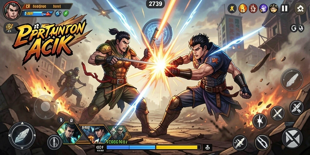 Tampilan gameplay intens dari 2739, aksi yang memukau!