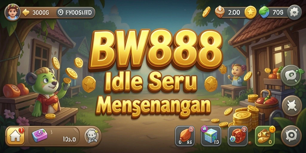Tampilan permainan BW888 yang menarik dengan elemen Idle yang menyenangkan.