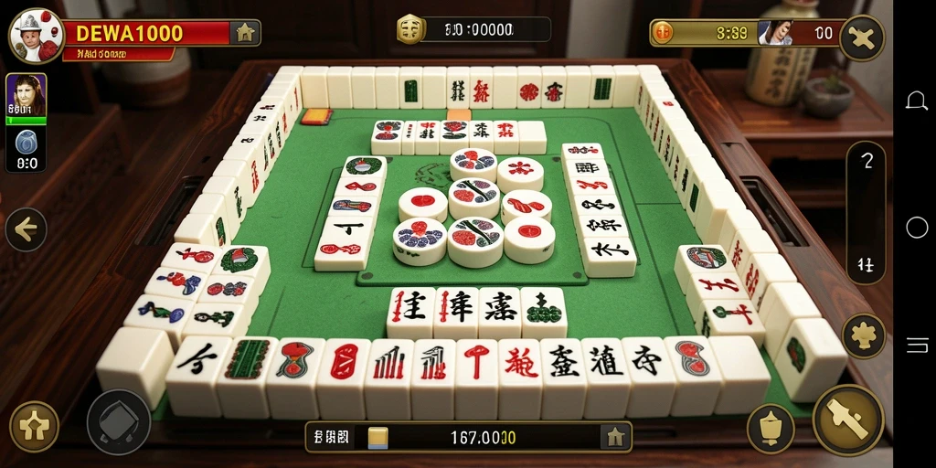 Tampilan gameplay DEWA1000 yang menarik dan menantang.