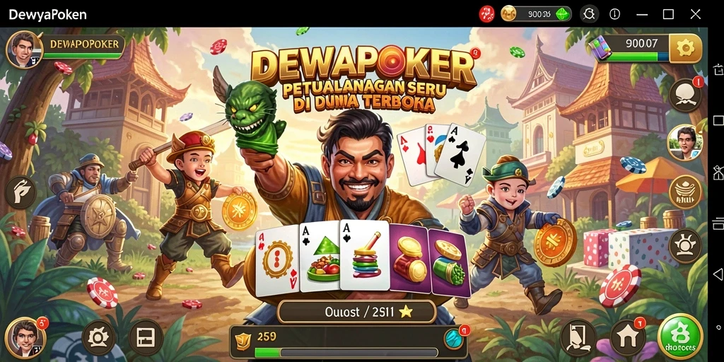 Tampilan gameplay Open World yang menyenangkan dan dinamis.