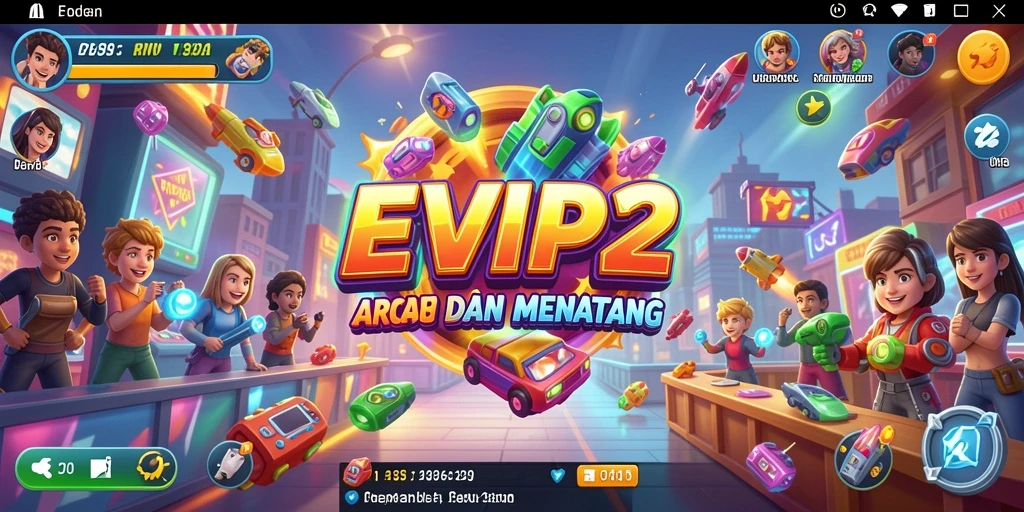 Tampilan gameplay seru dari EVIP2 dengan grafis yang menarik.