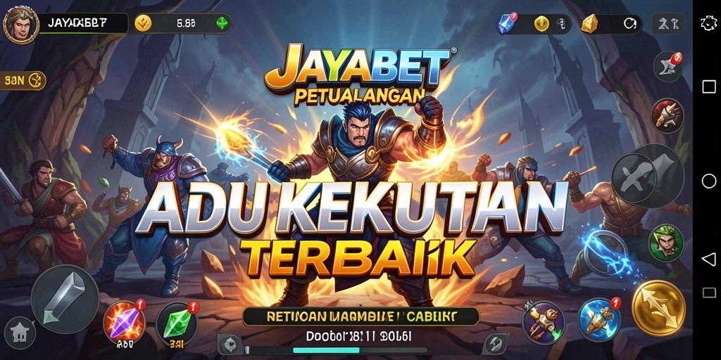 Tampilan gameplay seru dan menegangkan dari JAYABET.