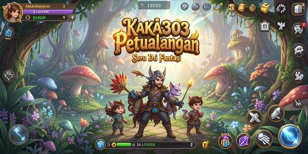 Tampilan gameplay KAKA303 yang mendebarkan dan penuh petualangan.