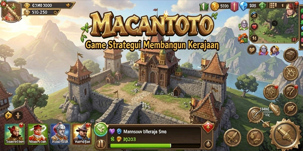 Screenshot gameplay SLG yang mendebarkan di MACANTOTO.