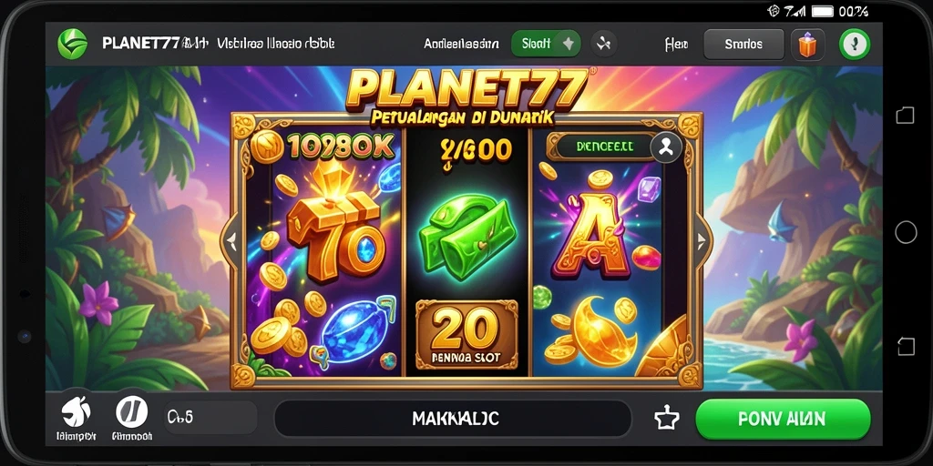 Tampilan gameplay slot yang menarik dan penuh warna.