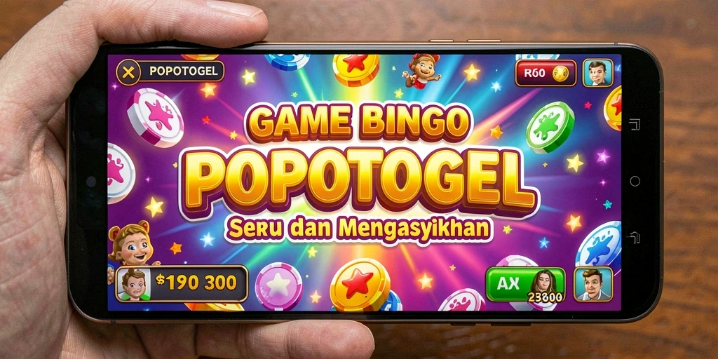 Screenshot gameplay seru dalam game Bingo POPOTOGEL.