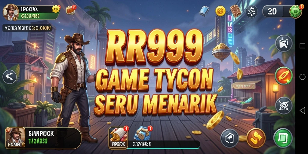 Tampilan gameplay seru dari game Tycoon RR999.