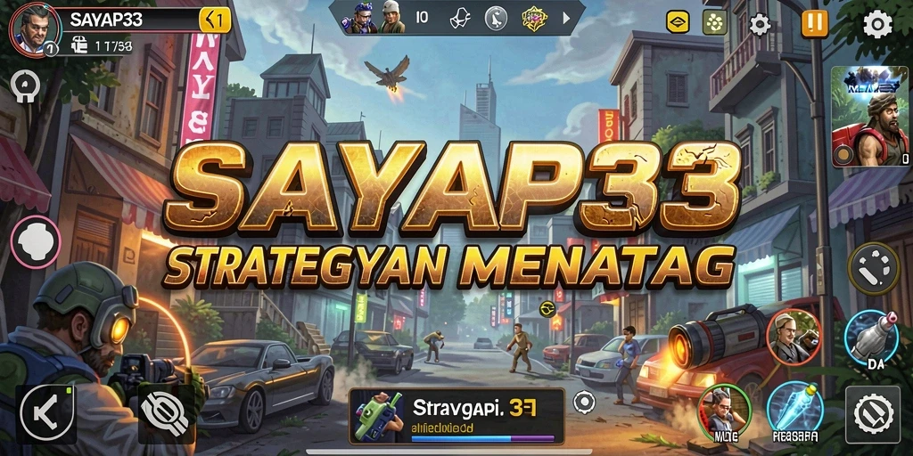 Tampilan gameplay strategi dari SAYAP33 yang mendebarkan dan menantang.