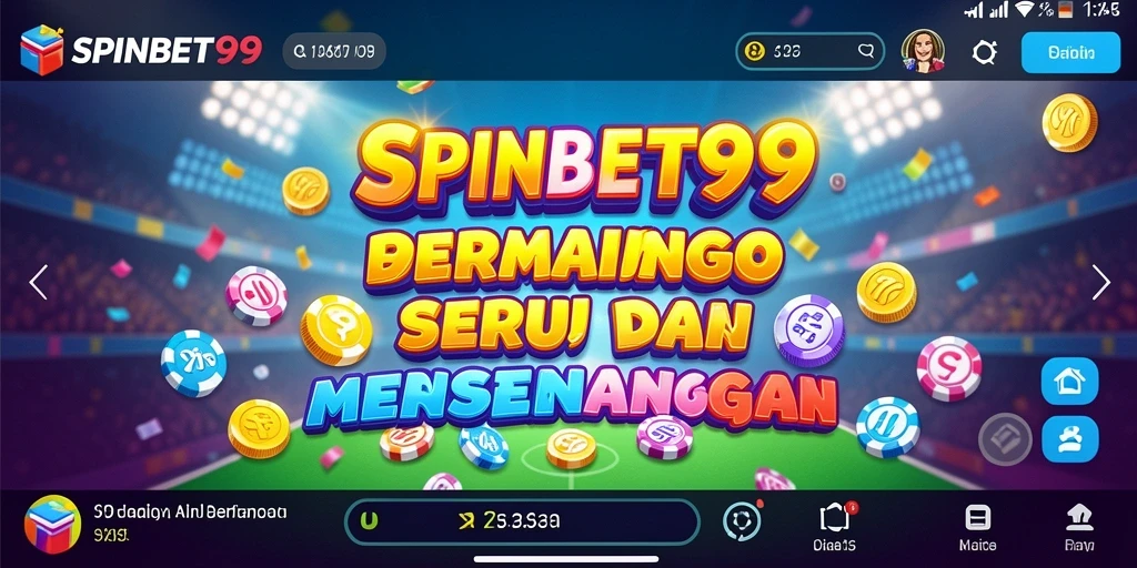 Tampilan gameplay SPINBET99 yang seru dan interaktif.