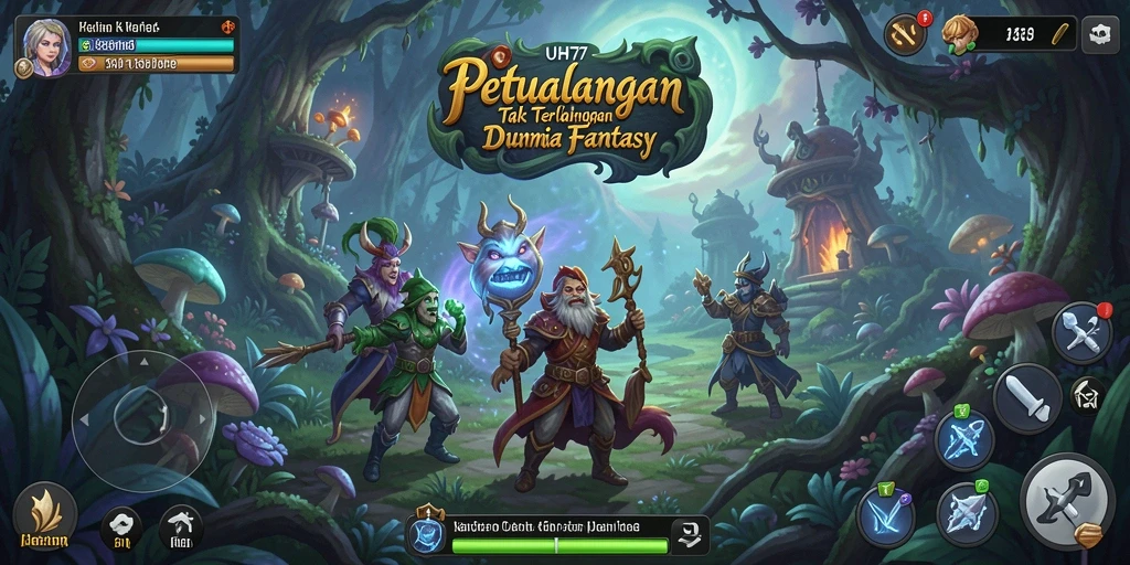 Gameplay petualangan UH77 yang menakjubkan dengan grafik memukau.